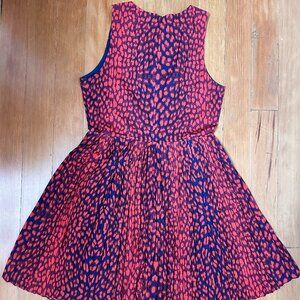 Anthropologie Wren Leopard Print Dress - Size M